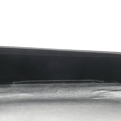 Saint Laurent Calfskin Monogram Large Belle De Jour Clutch Black 5 of 15
