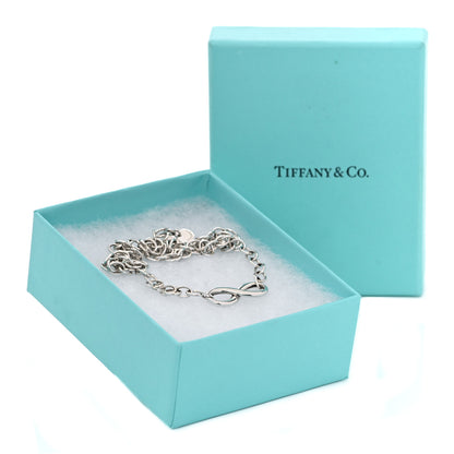Tiffany Sterling Silver Narrow Infinity Link Necklace 6 of 6