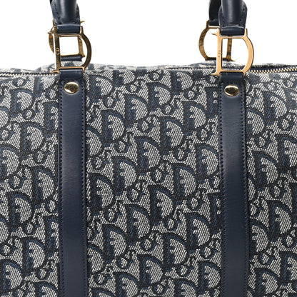 Christian Dior Monogram Duffle Navy Blue 8 of 10