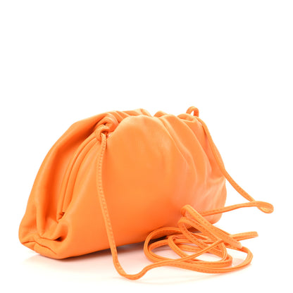 Bottega Veneta Butter Calfskin The Mini Pouch Tangerine 3 of 10