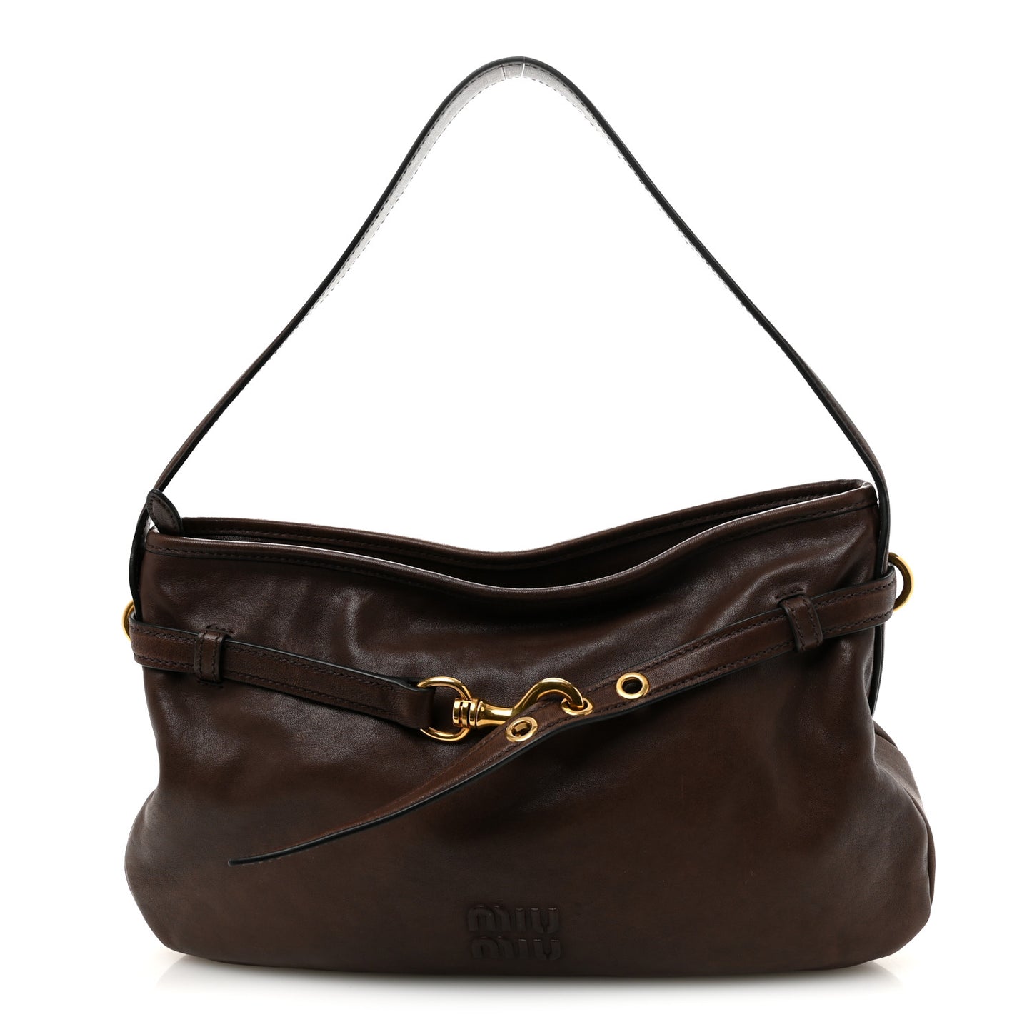 Nappa Aviator Regular Aventure Shoulder Bag Briarwood