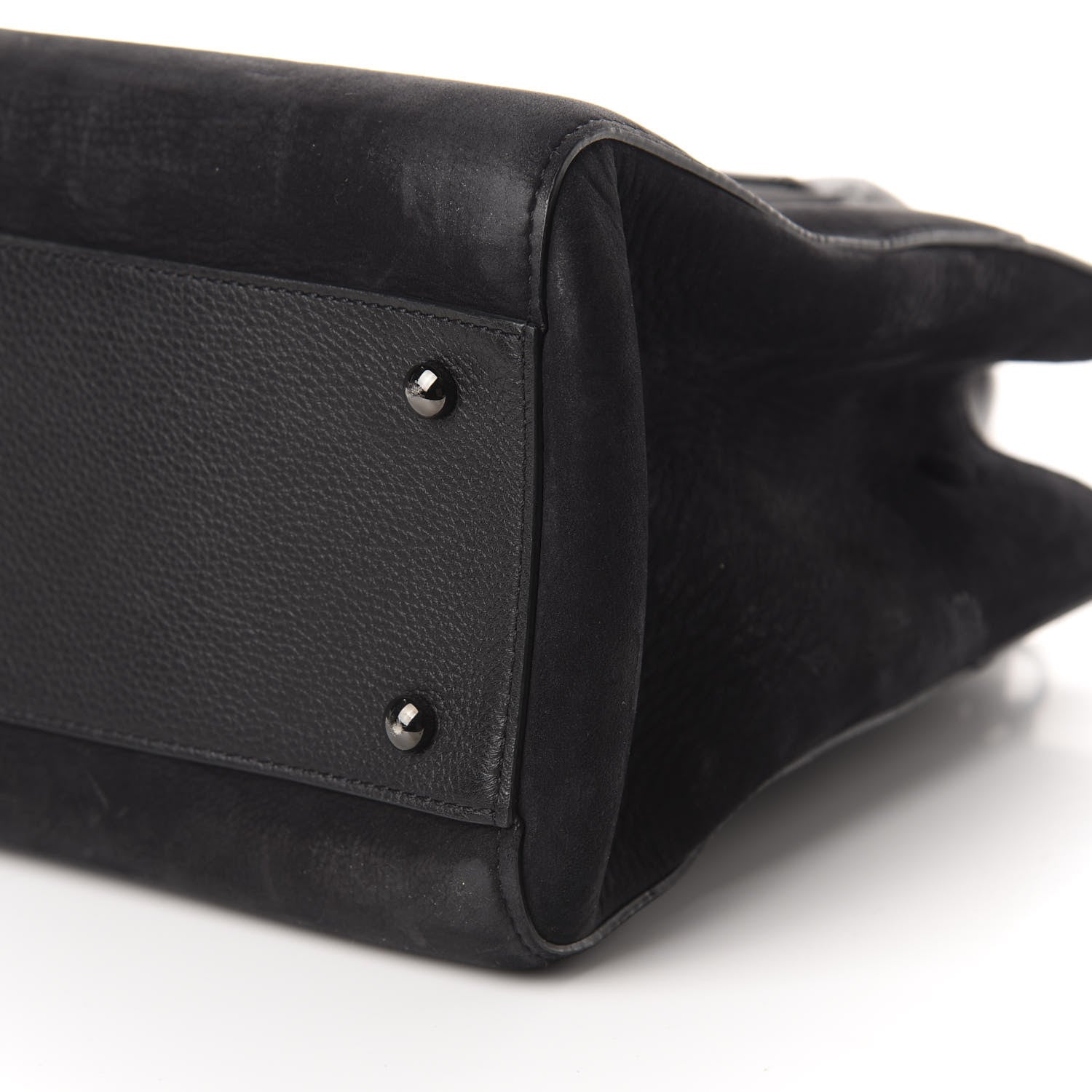 Chanel Grained Calfskin Suede Small Neo Executive Shopper Tote Black 8 of 17