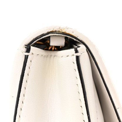 Versace Nappa Quilted Virtus Evening Bag White 16 of 16