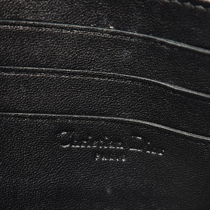 Christian Dior Lambskin Cannage New Lock Pouch Black 6 of 9