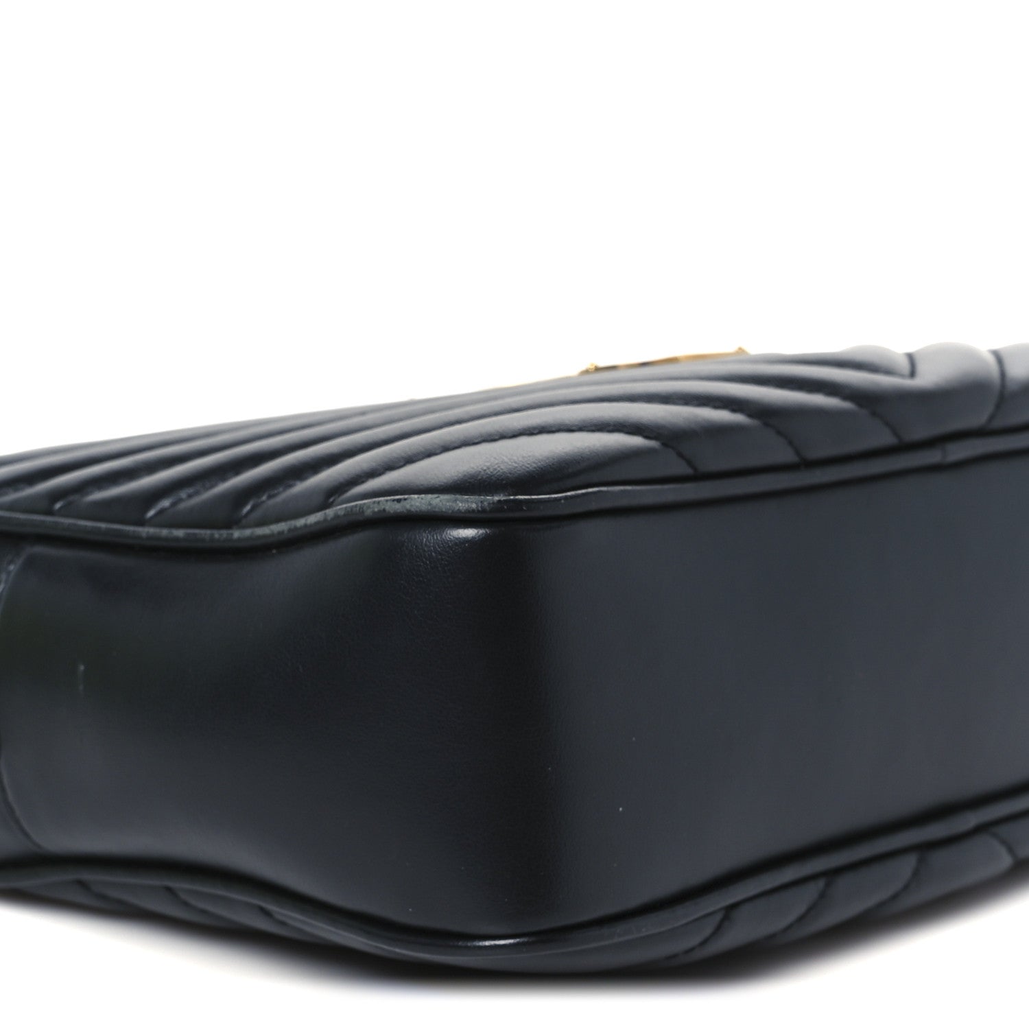 Saint Laurent Calfskin Matelasse Monogram Lou Camera Bag Black 9 of 10