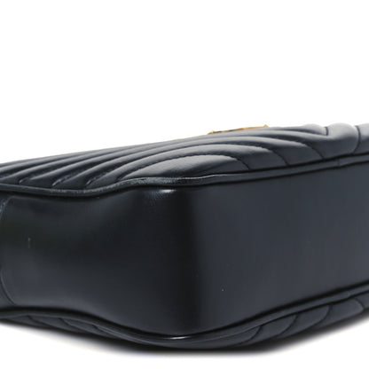 Saint Laurent Calfskin Matelasse Monogram Lou Camera Bag Black 9 of 10