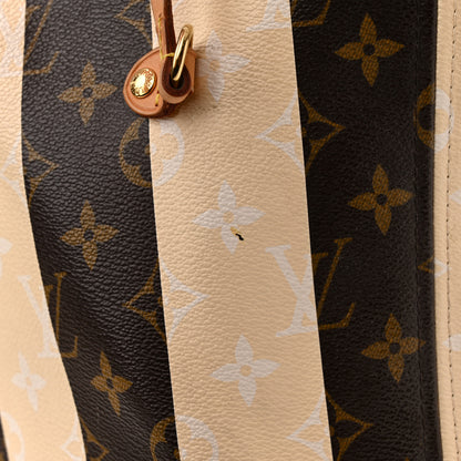 Louis Vuitton Monogram Rayures Neverfull MM 20 of 22