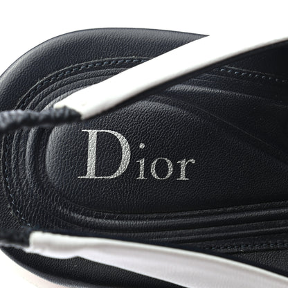 Christian Dior Lambskin Dior Pulse Sandals 39.5 Black Marine 8 of 8