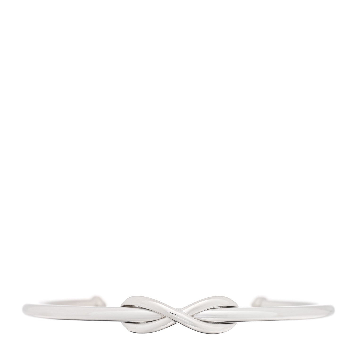 Tiffany Sterling Silver Infinity Cuff Bracelet 1 of 3