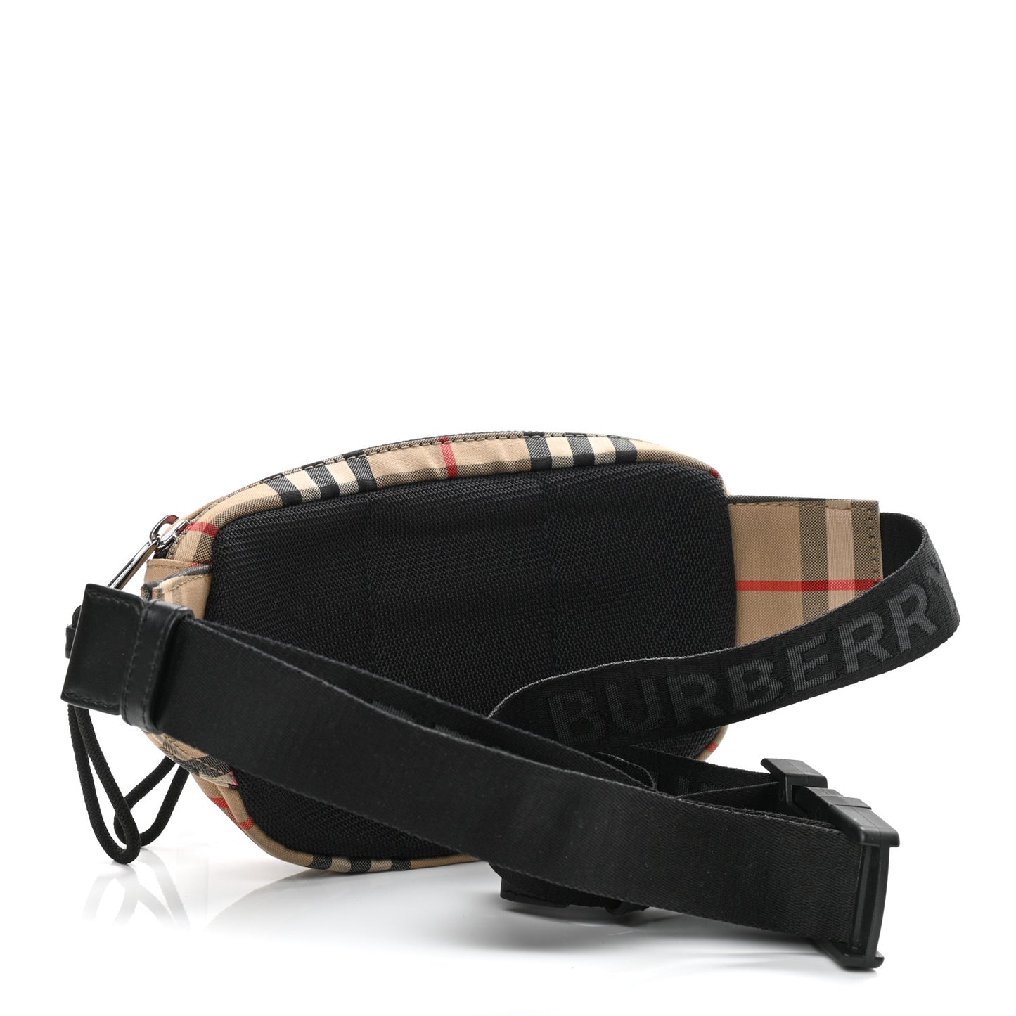 Nylon Vintage Check Small Cannon Bum Bag Archive Beige