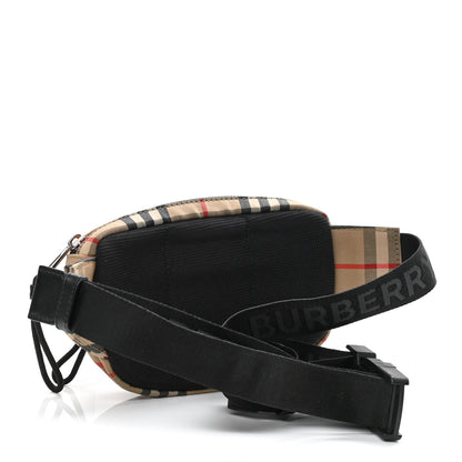 Burberry Nylon Vintage Check Small Cannon Bum Bag Archive Beige 3 of 11