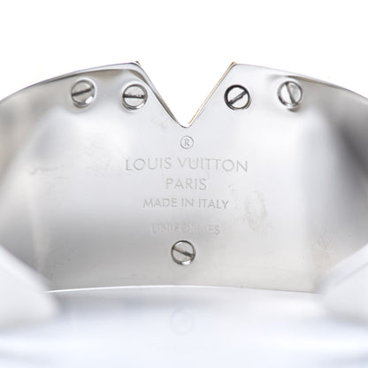 Louis Vuitton Metal Essential V Cuff Silver 5 of 6