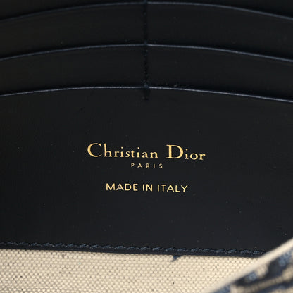Christian Dior Oblique Bobby East West Pouch With Chain Blue 7 of 11