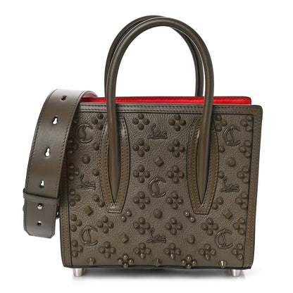 Christian Louboutin Calfskin Spikes Loubinthesky Mini Paloma Silex 1 of 8