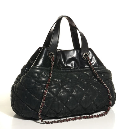 Chanel Iridescent Calfskin Large In the Mix Tote Black 3 of 7
