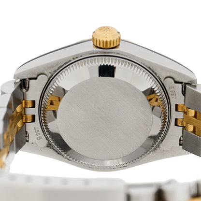 Rolex Stainless Steel 18K Yellow Gold 26mm Oyster Perpetual Datejust Watch Champagne Roman 79173 4 of 4