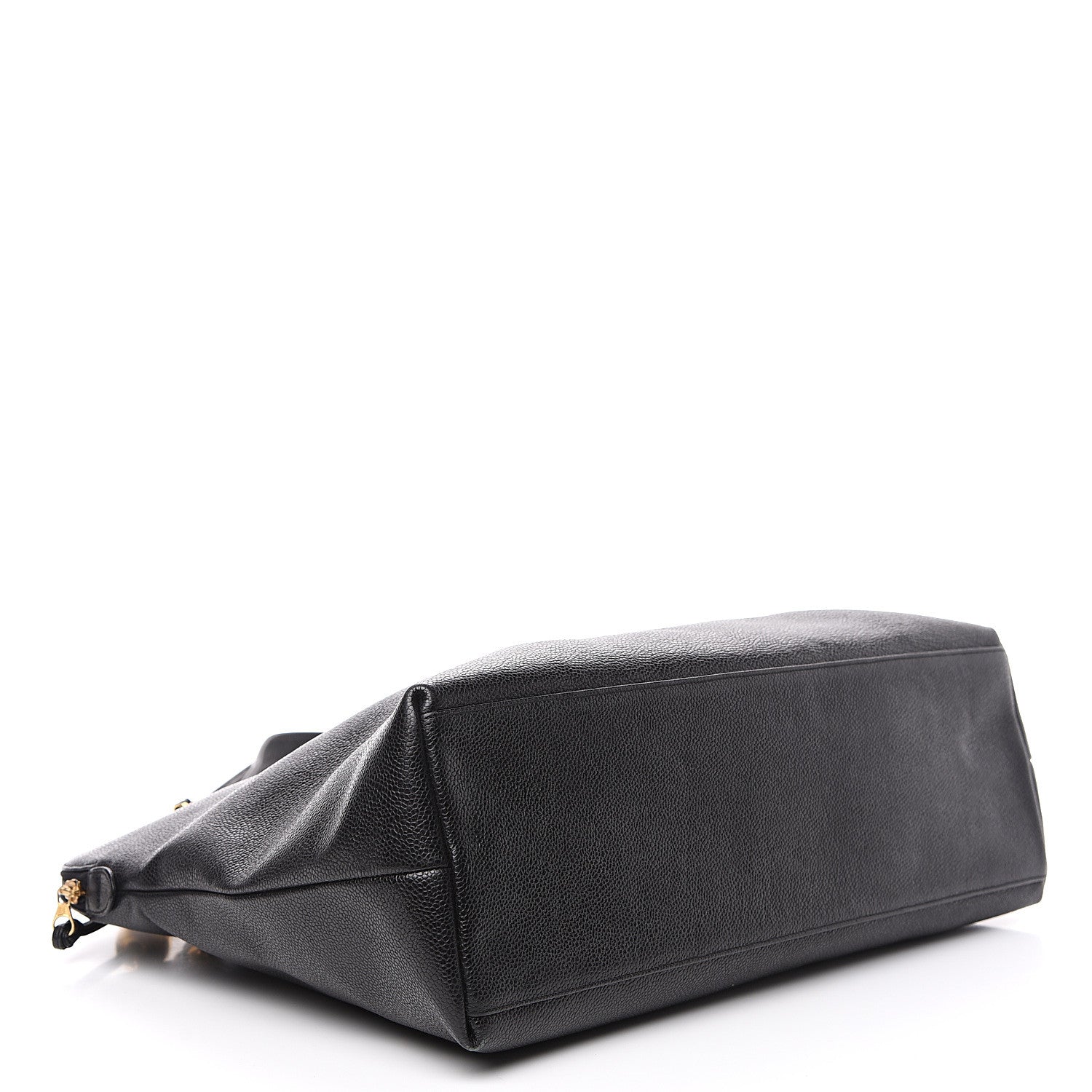 Chanel Caviar Large CC Shoulder Bag Black 3 of 10