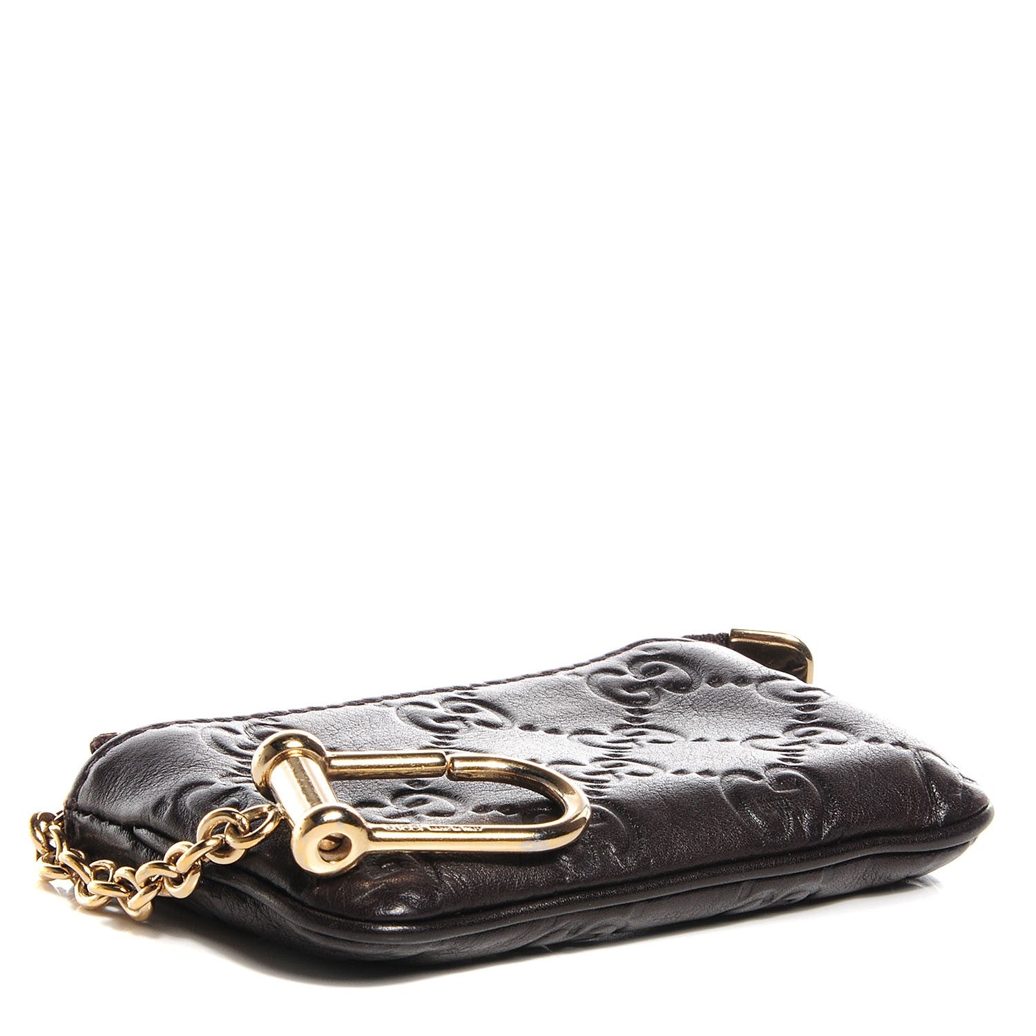 Gucci Guccissima Key Case Chocolate 4 of 7