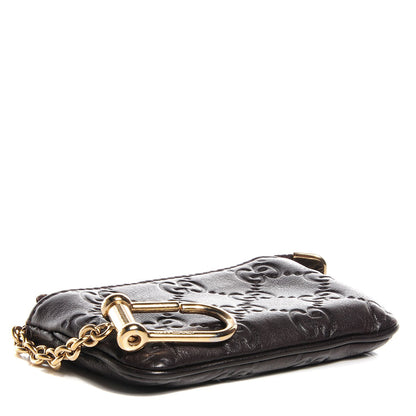 Gucci Guccissima Key Case Chocolate 4 of 7