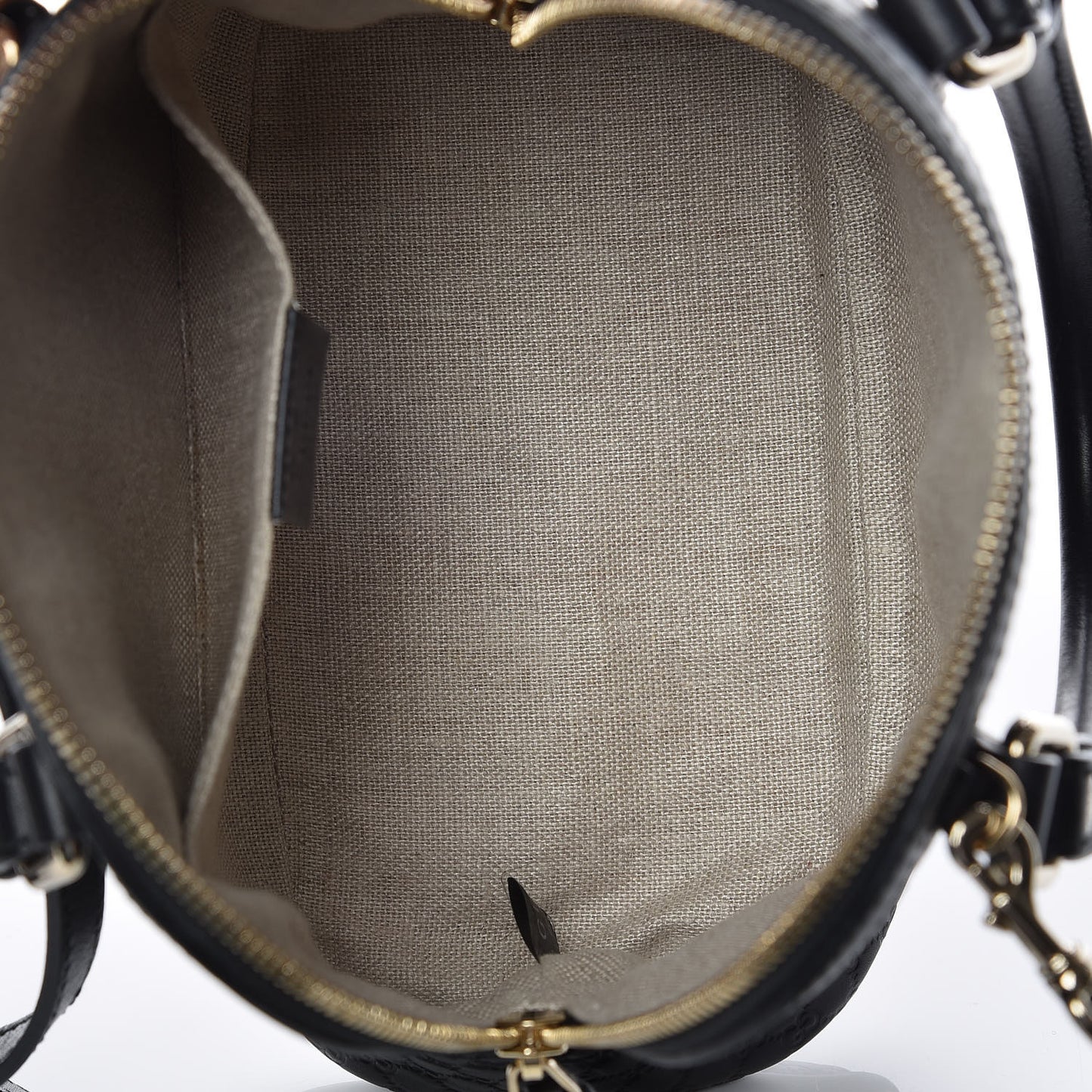 Microguccissima Mini Dome Bag Black