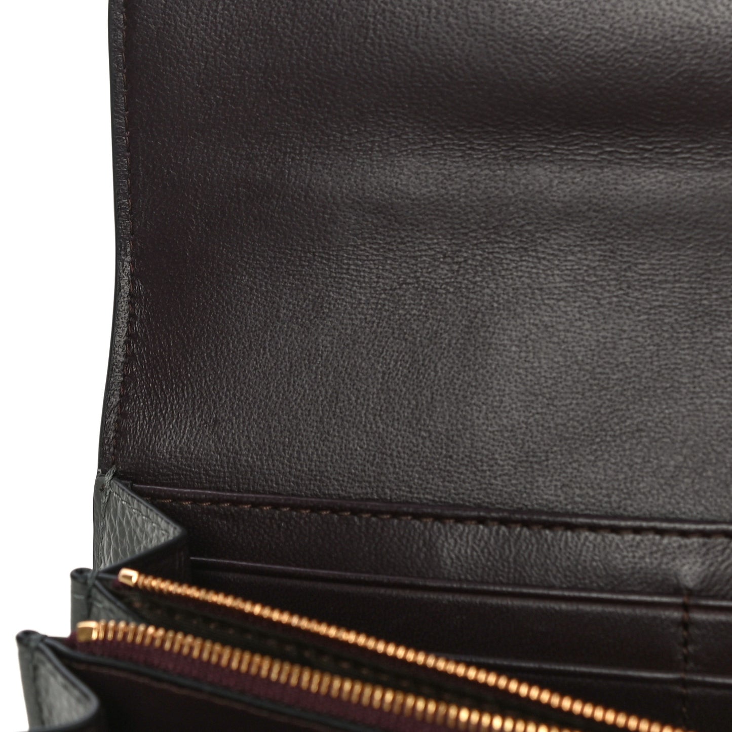 Small Classic Grain Darley Wallet Charcoal