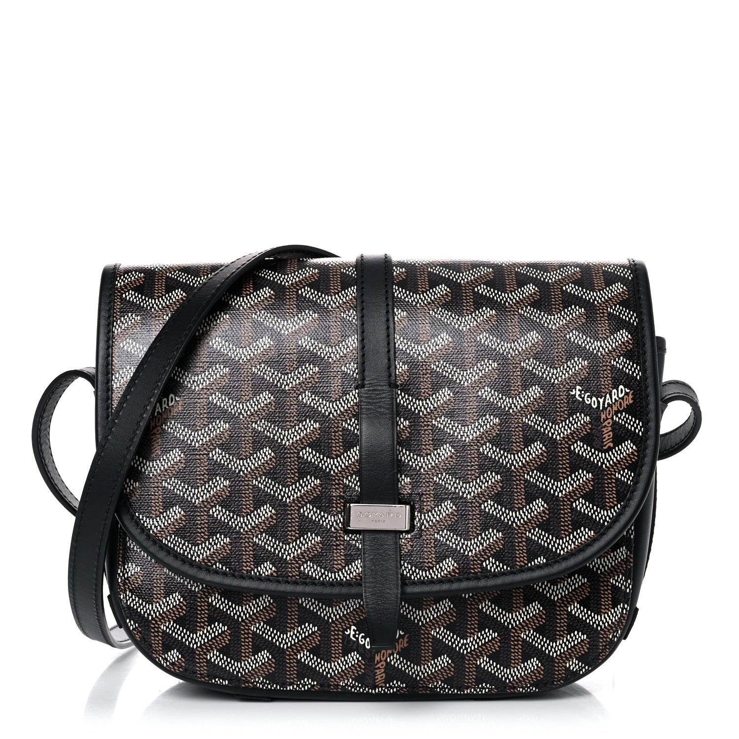 Goyard Goyardine Belvedere II PM Messenger Bag Black 1 of 14