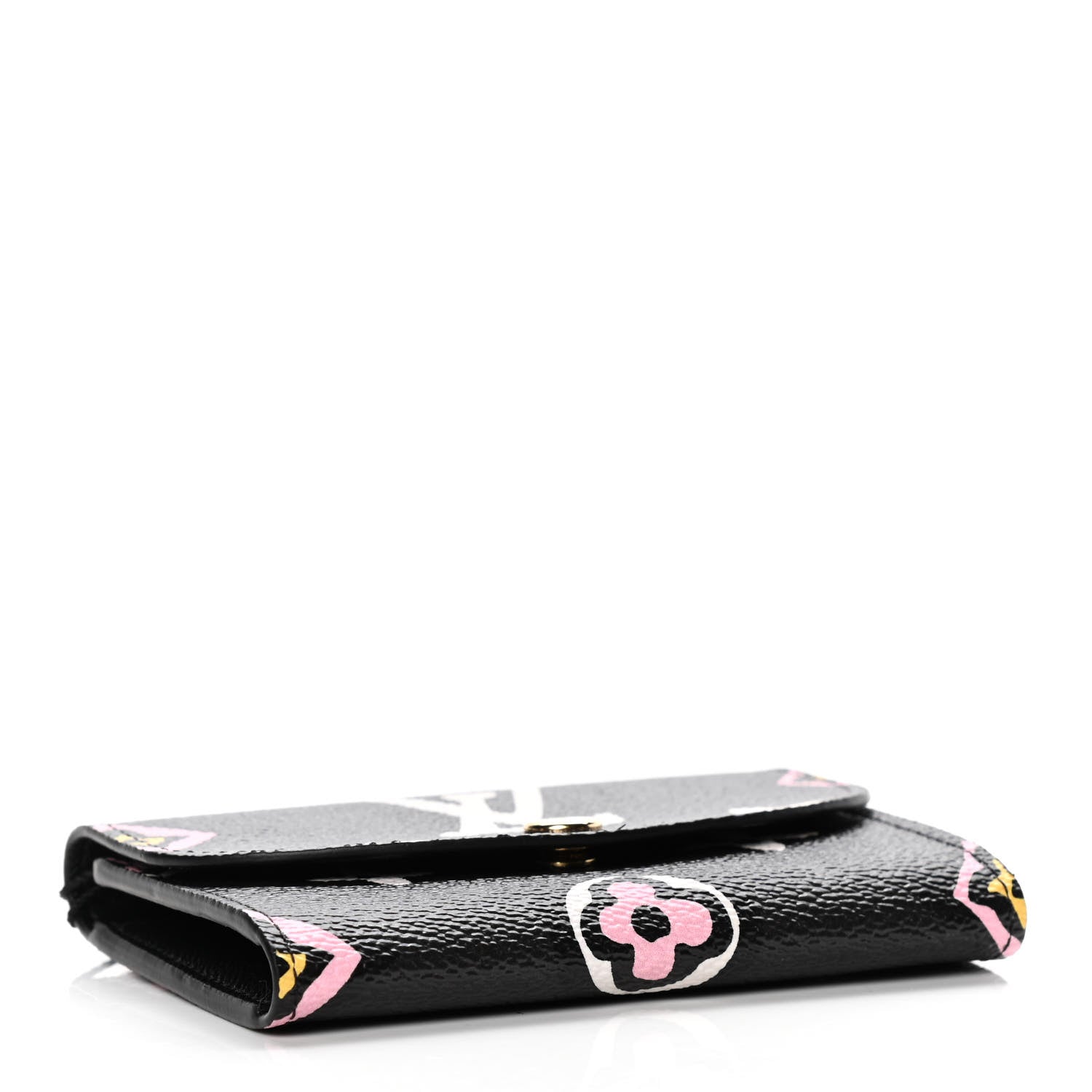 Louis Vuitton Monogram Giant Wild At Heart Rosalie Coin Purse Black 4 of 10