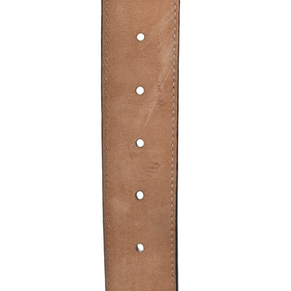Gucci Calfskin Interlocking G 37mm Belt 90 36 Black 4 of 5