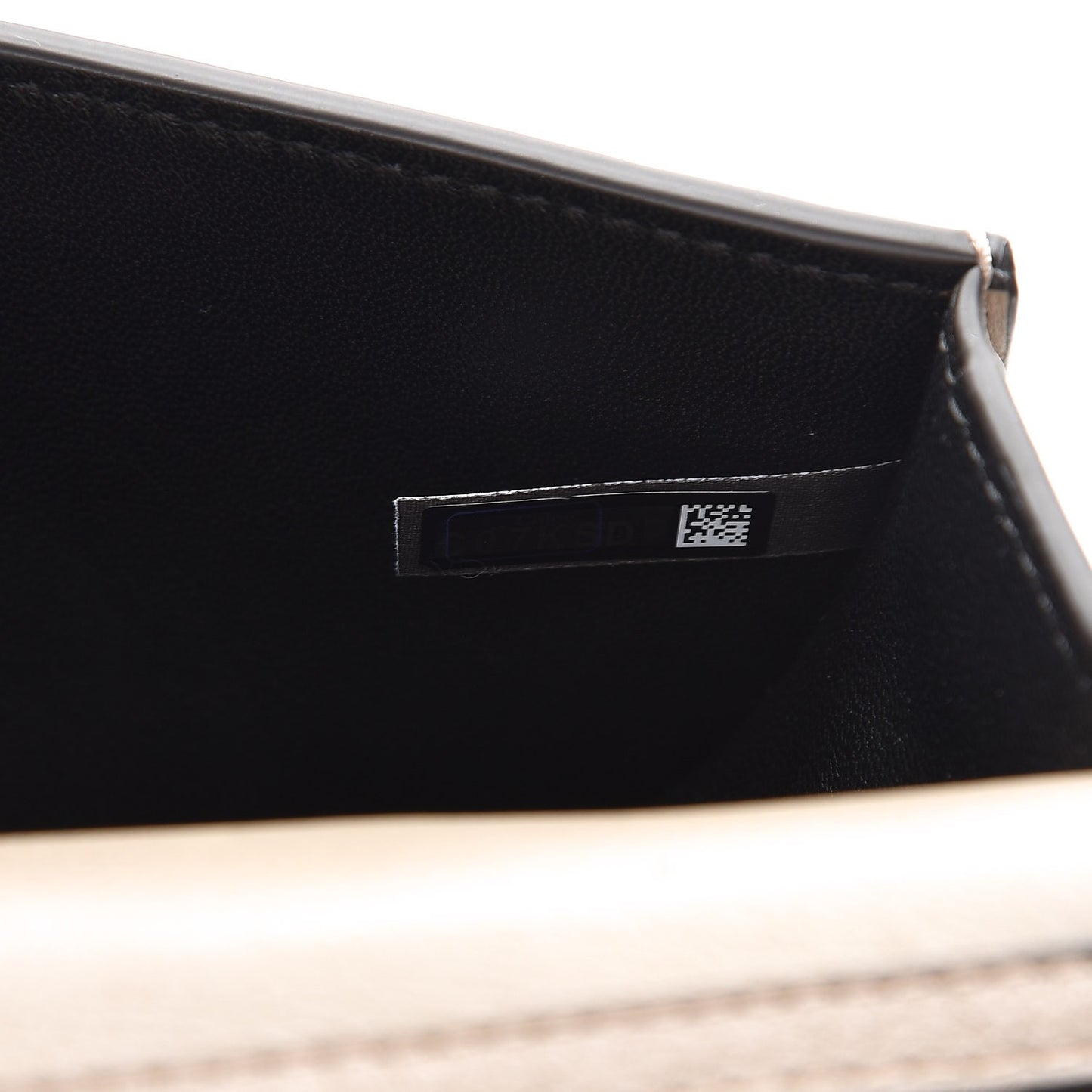 Calfskin Small Nile Bracelet Minaudiere Bag Motty Grey