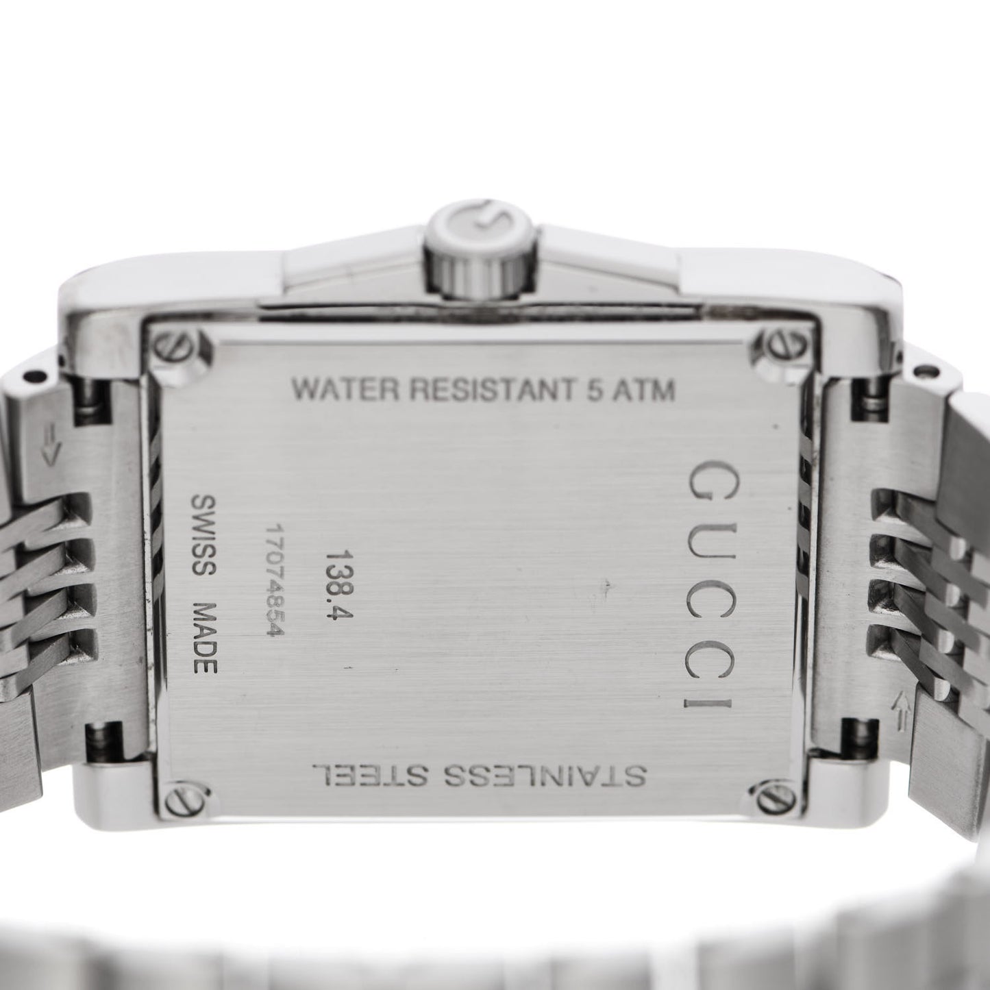 Stainless Steel 32mm G-Timeless Rectangle Quartz Watch