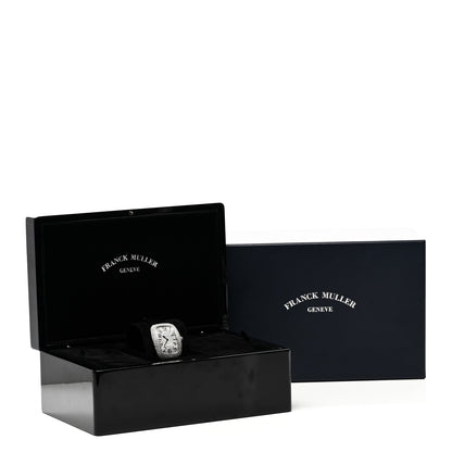 Franck Muller 18K White Gold Alligator Diamond Pave Galet 34mm Quartz Watch 3002 M QZ R D3 CD 5 of 5