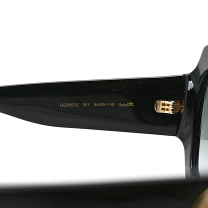 Gucci Acetate Square Frame Sunglasses GG0053S Black 6 of 7