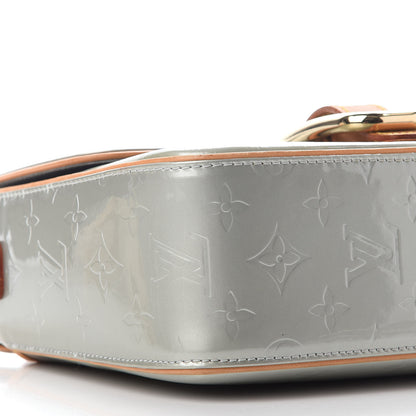 Louis Vuitton Vernis Christie GM Silver 6 of 8