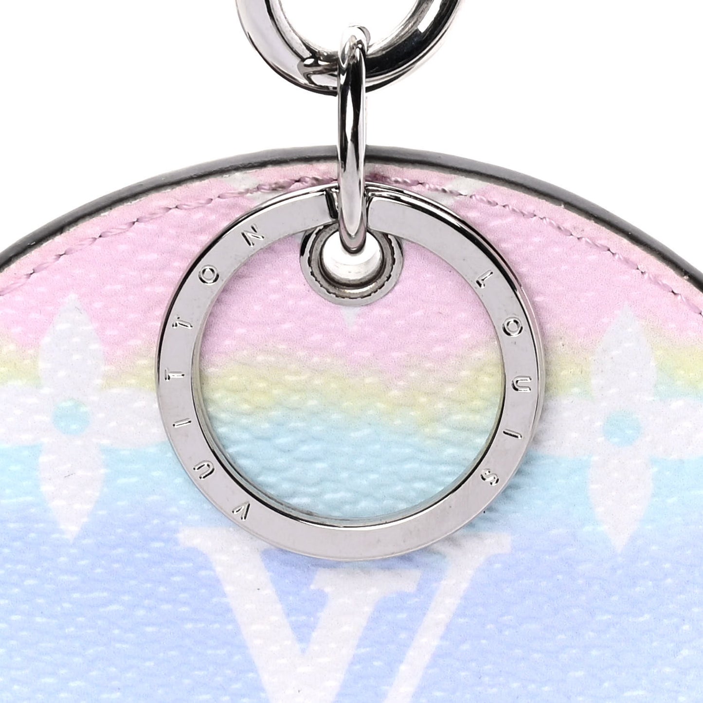 Monogram Escale Bag Charm Key Holder Pastel