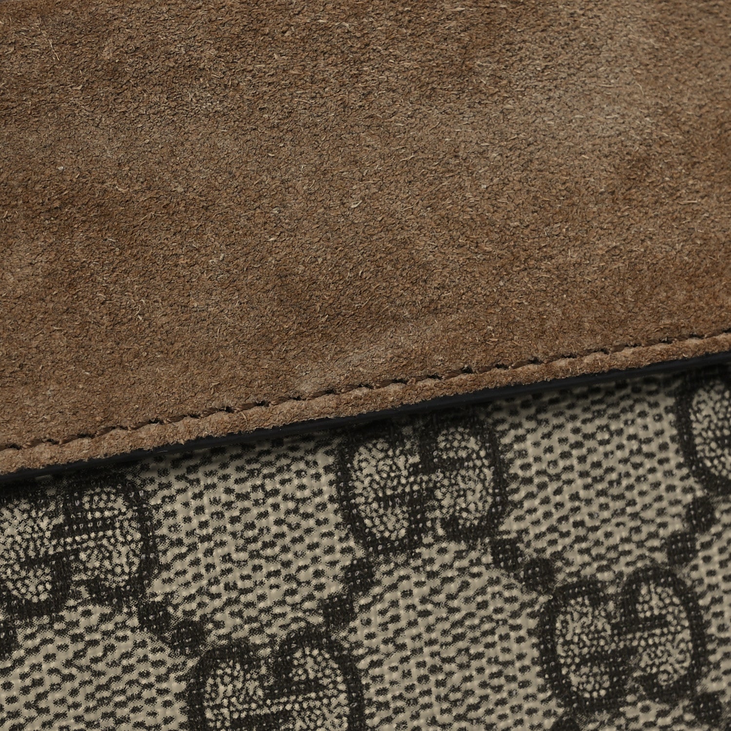 Gucci GG Supreme Monogram Super Mini Dionysus Shoulder Bag Taupe 10 of 12