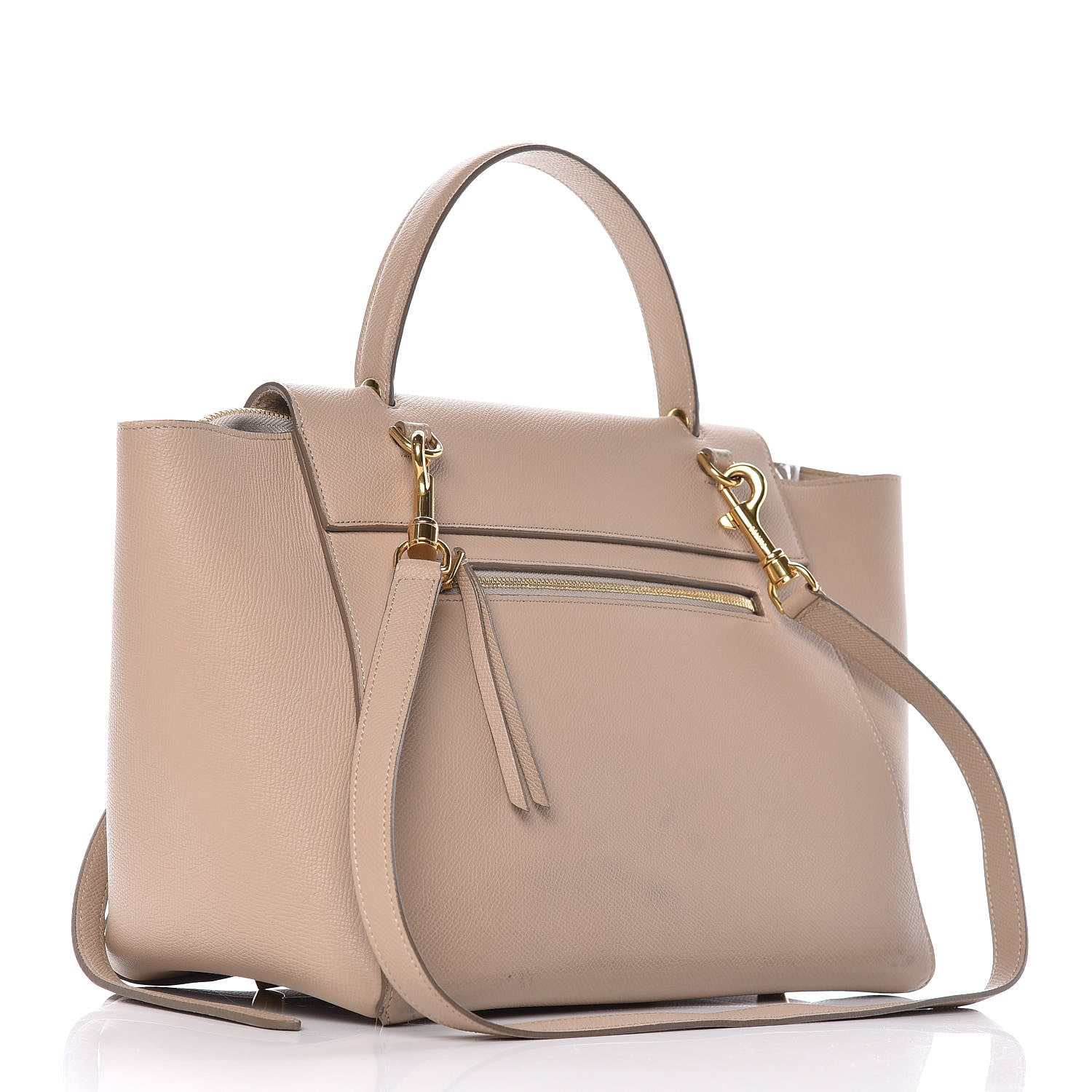 Celine Grained Calfskin Mini Belt Bag Light Taupe 3 of 17