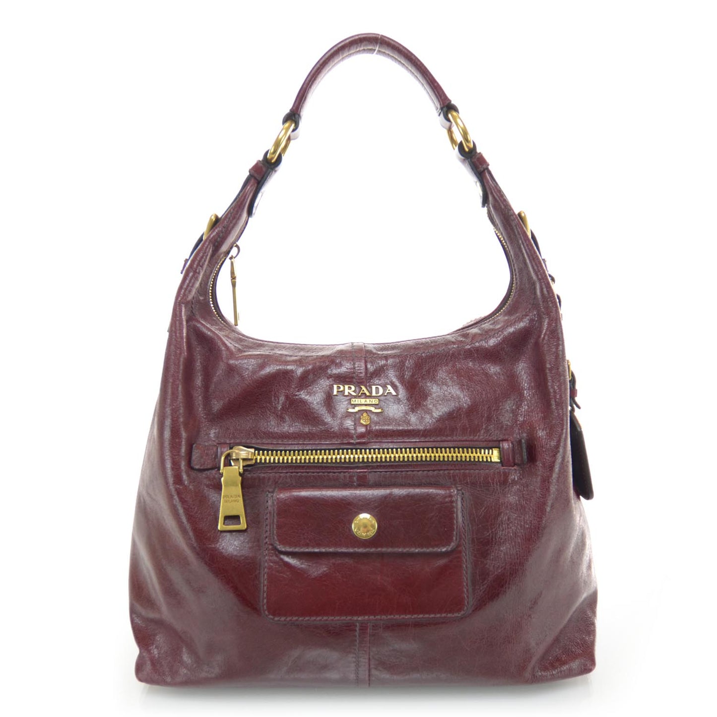 Vitello Shine Hobo Amaranto