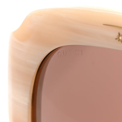 Gucci Oversize Hollywood Forever Sunglasses GG1093S White 8 of 8