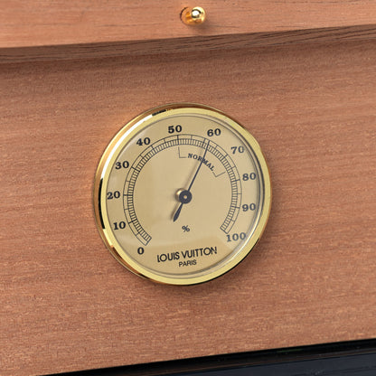 Louis Vuitton Mahogany Humidor 75 Cigar Box 9 of 10