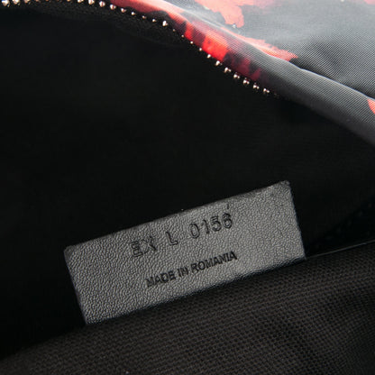 Givenchy Nylon Calfskin Floral Print Small Backpack Black 7 of 7