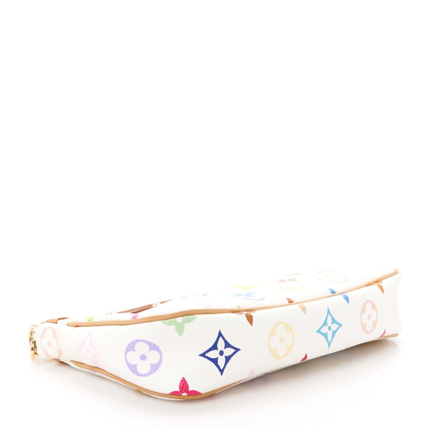 Louis Vuitton Monogram Multicolor Pochette Accessories White 4 of 12
