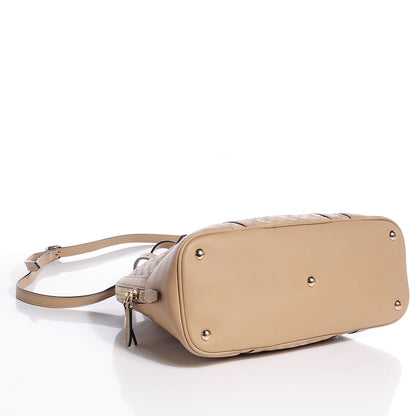 Gucci Microguccissima Small Nice Top Handle Dome Bag Beige 4 of 7