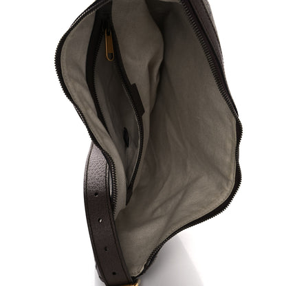 Gucci GG Supreme Monogram Web Small Ophidia Half Moon Hobo Brown 5 of 13