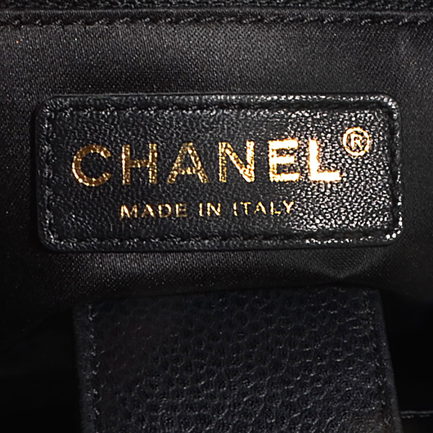 Chanel Caviar Petit Shopping Tote PST Black 6 of 7