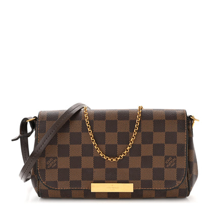 Louis Vuitton LOUIS VUITTON Damier Ebene Favorite PM 1 of 10