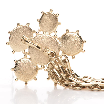 Chanel Gripoix Pearl Crystal CC Belt Gold 5 of 6