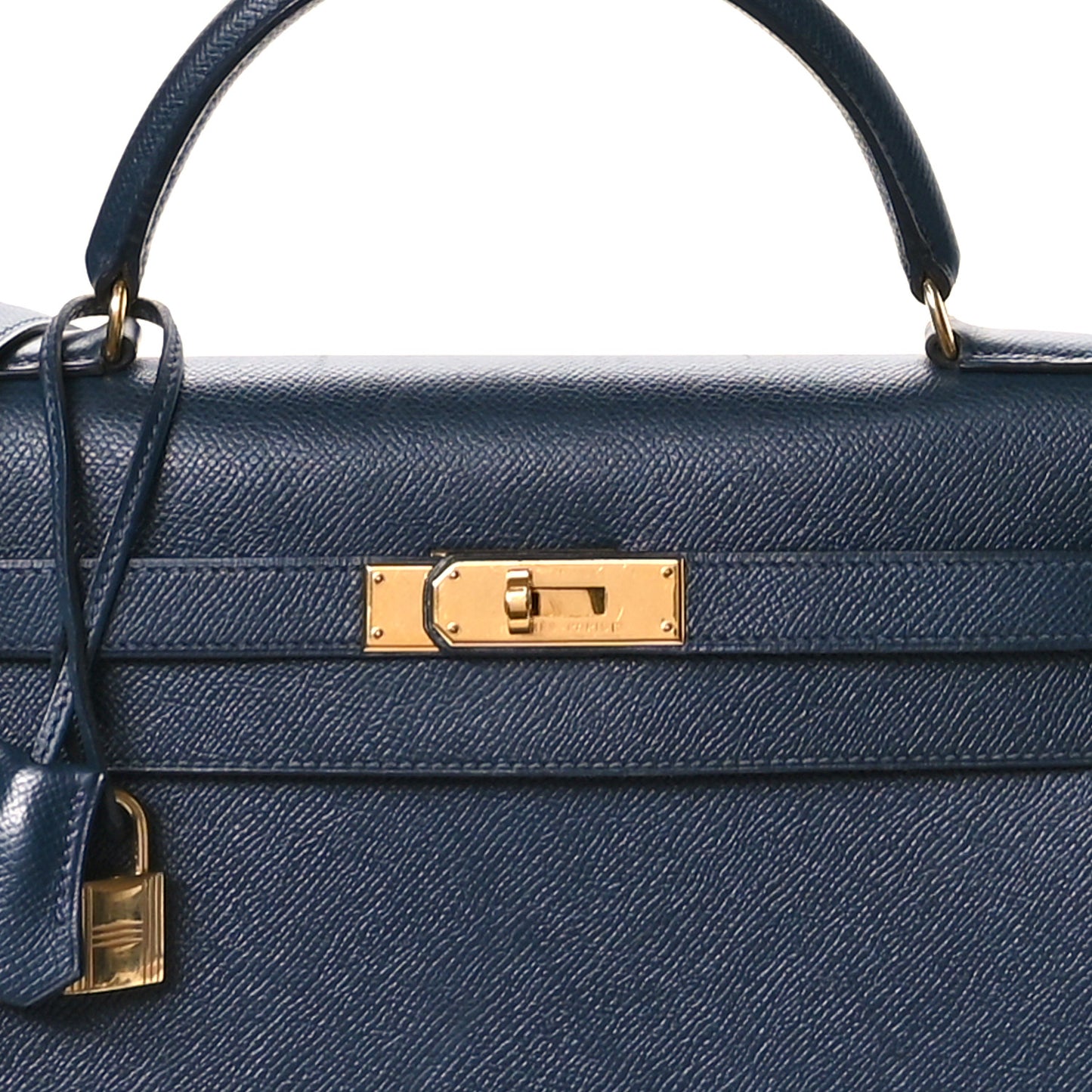 Courchevel Kelly Sellier 32 Bleu Indigo