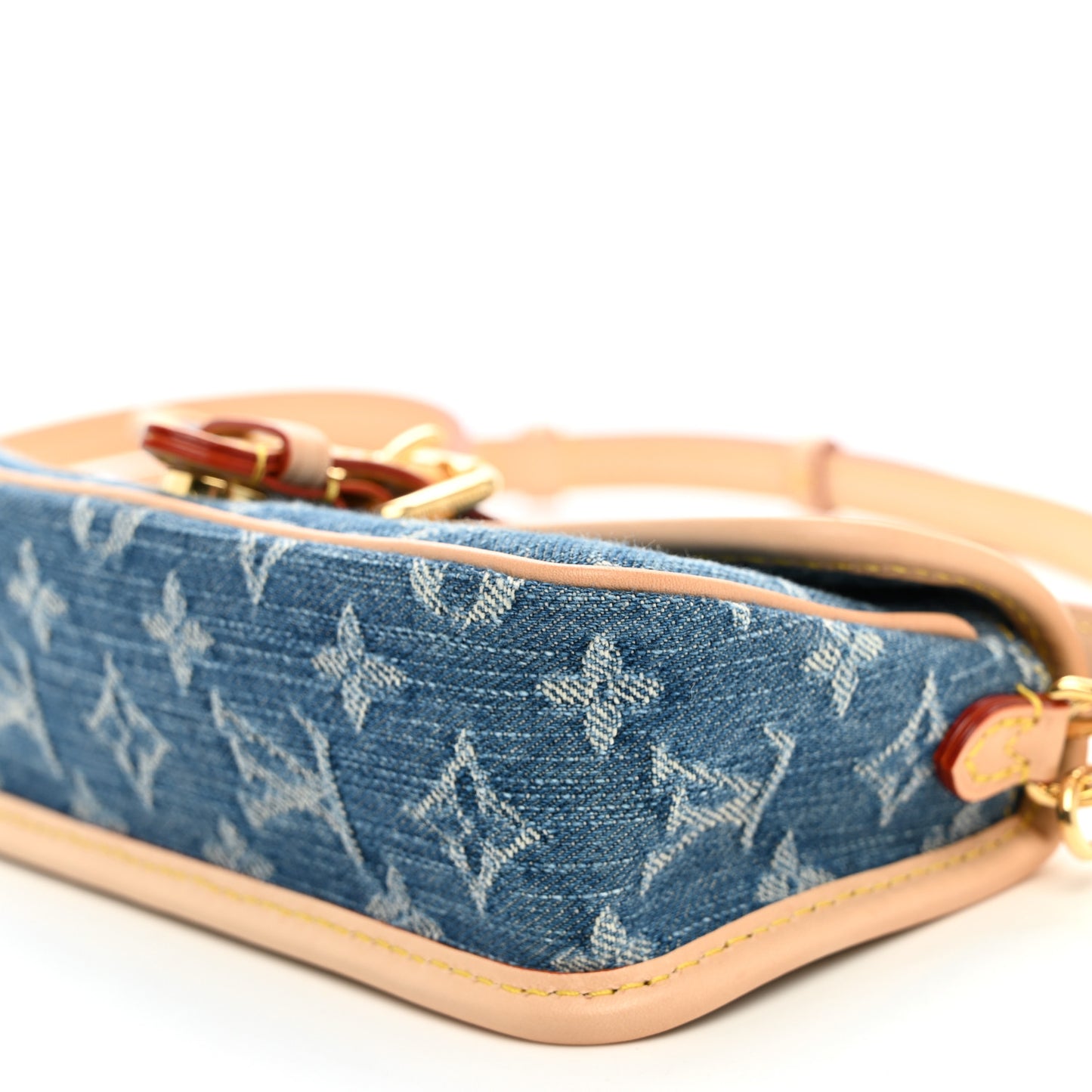 Monogram Denim Nano Diane Blue
