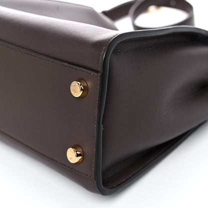 Fendi Vitello Tahiti Burro Bi-Color Medium Peekaboo Iconic Essentially Satchel Maya 10 of 13