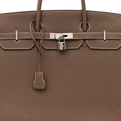 Hermes Togo Birkin 40 Etoupe 8 of 12
